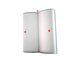 Double door Butterfly ventilation window