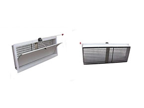 Side wall ventilation window